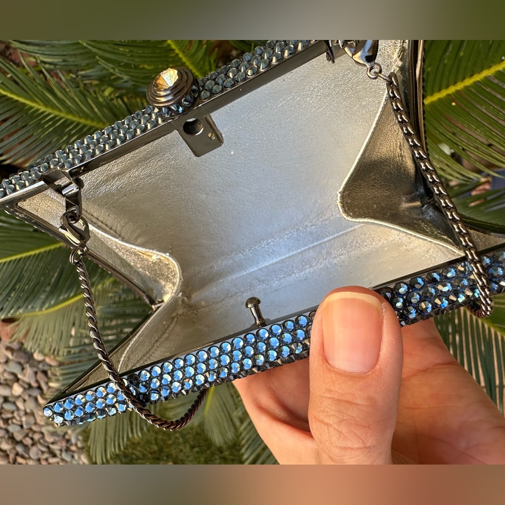 Super cute skull gem filled clutch/evening bag - Picture 6 of 14